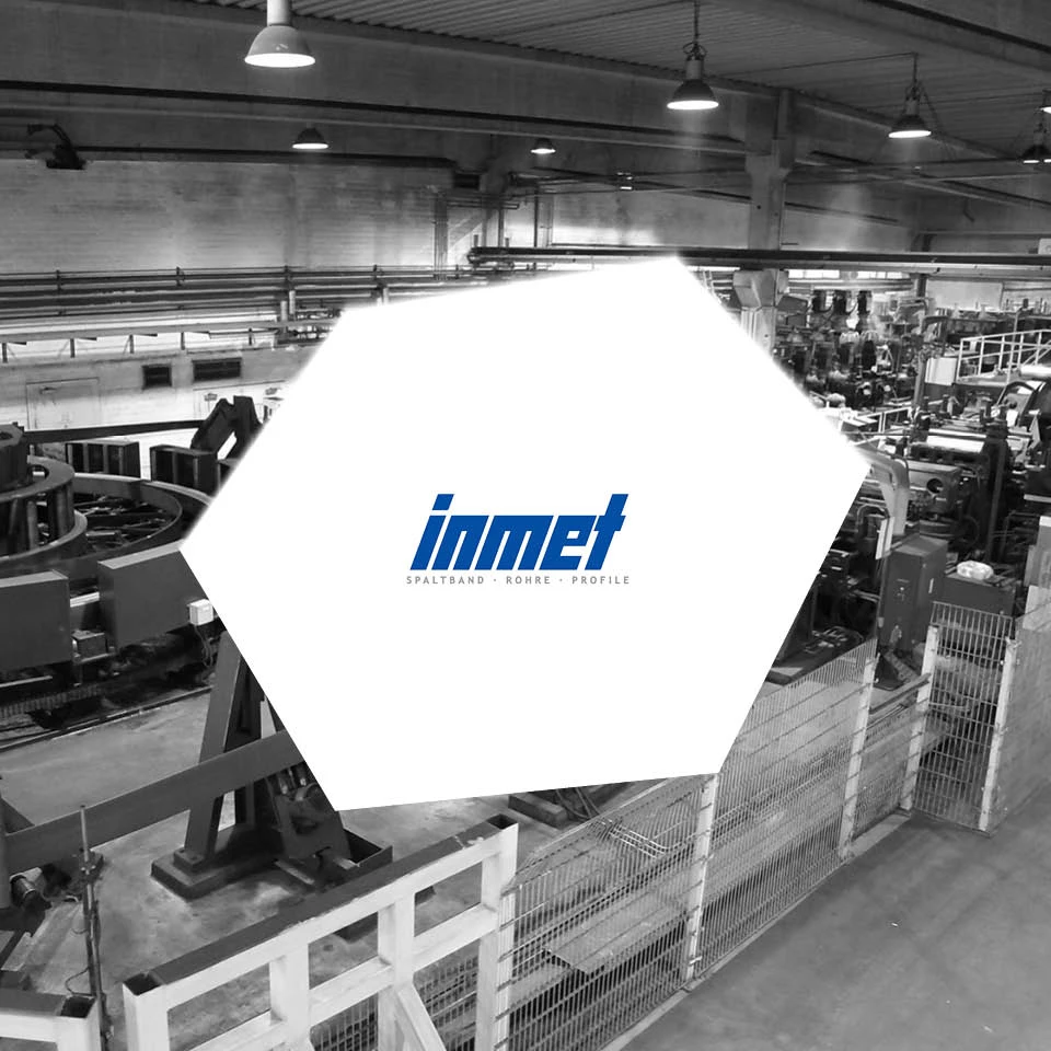 Imagebild unseres Kunden inmet mit Logo