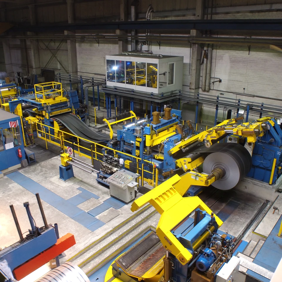 Produktionsstra&szlig;e bei der Inmet GmbH