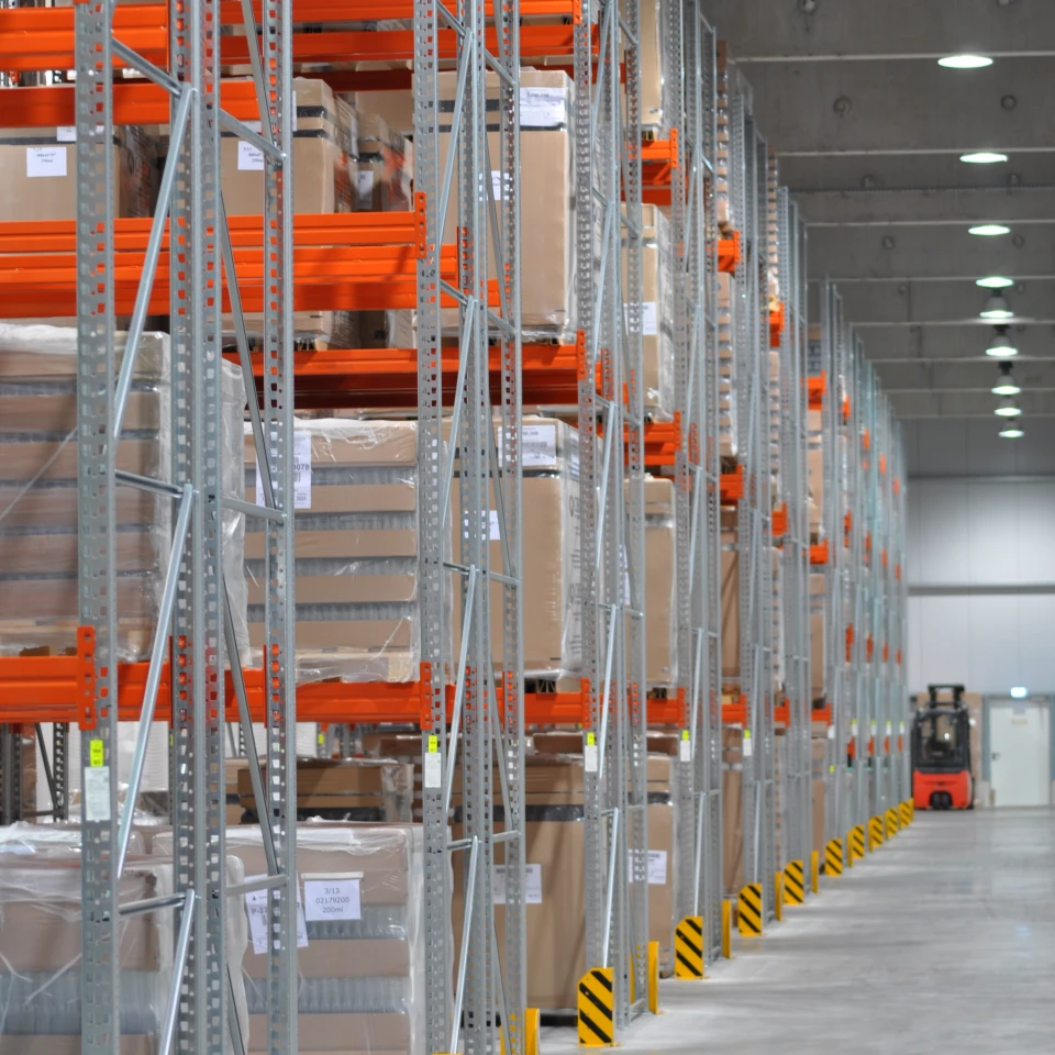 Hochregallager der August Pohli GmbH & Co. KG